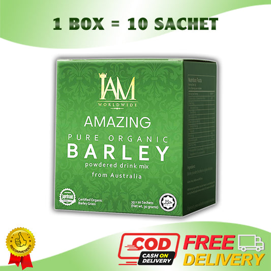 Pure Organic Barley 1 Box | Free Shipping | Cash on Delivery