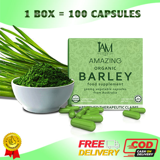 Pure Barley Capsule | 100 CAPSULES | Free Shipping | COD