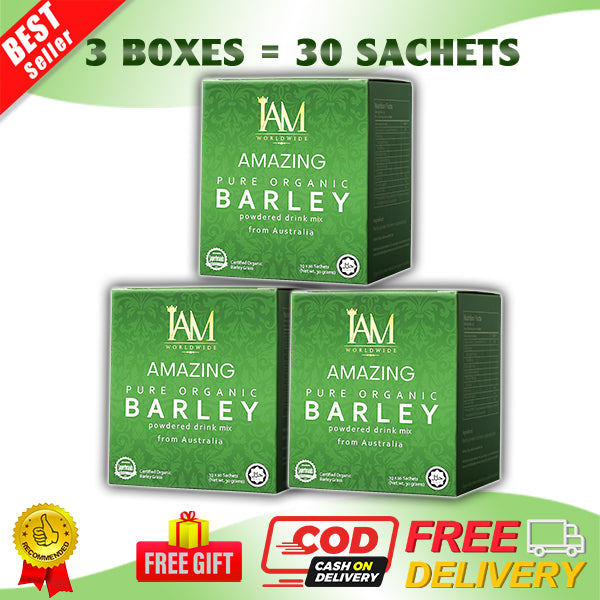 Pure Organic Barley 3 Boxes | Free Shipping | Cash on Delivery