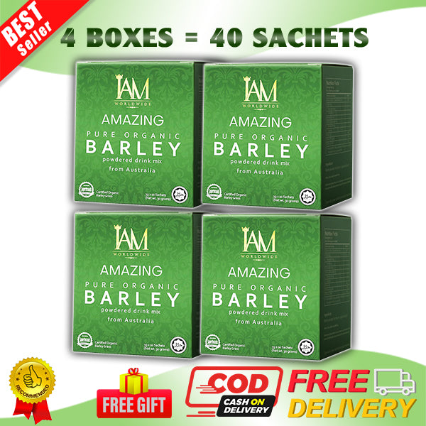 Pure Organic Barley 4 Boxes | Free Shipping | Cash on Delivery