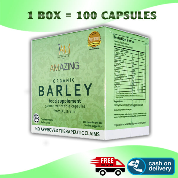 1BoxPureBarleyCapsule