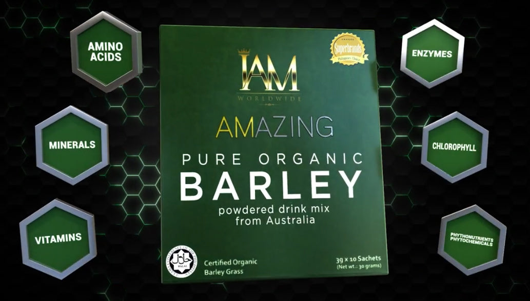 Pure Organic Barley 4 Boxes | Free Shipping | Cash on Delivery